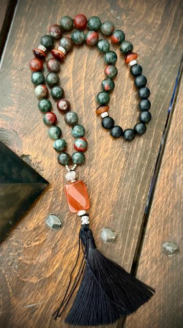 The Primal Power Mala 45 beads japa mini mala codigos sagrados