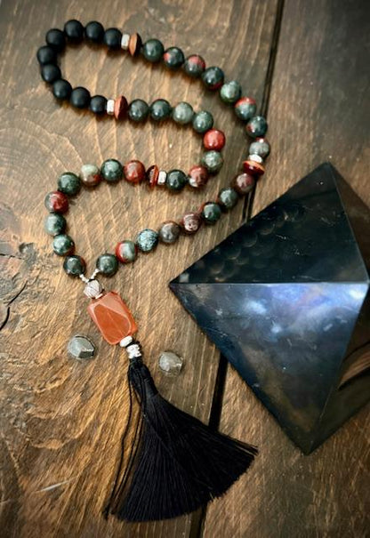 The Primal Power Mala 45 beads japa mini mala codigos sagrados