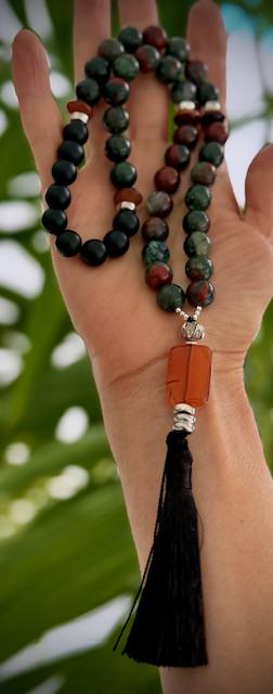 The Primal Power Mala 45 beads japa mini mala codigos sagrados