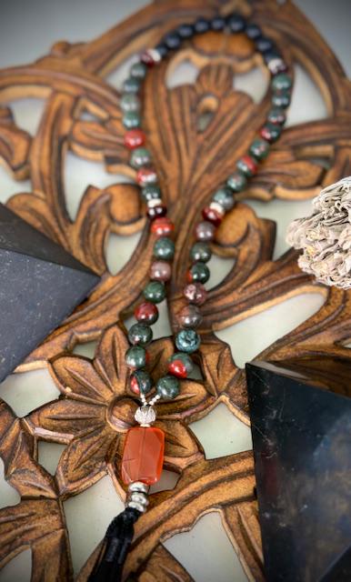 The Primal Power Mala 45 beads japa mini mala codigos sagrados