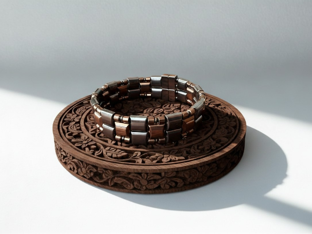 Quad- Strength Gunmetal & Bronze Copper Bracelet