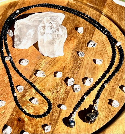 Sapphire Lariat Necklace