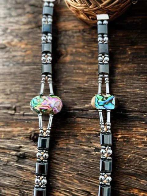 Two-tone Hematite Bracelet