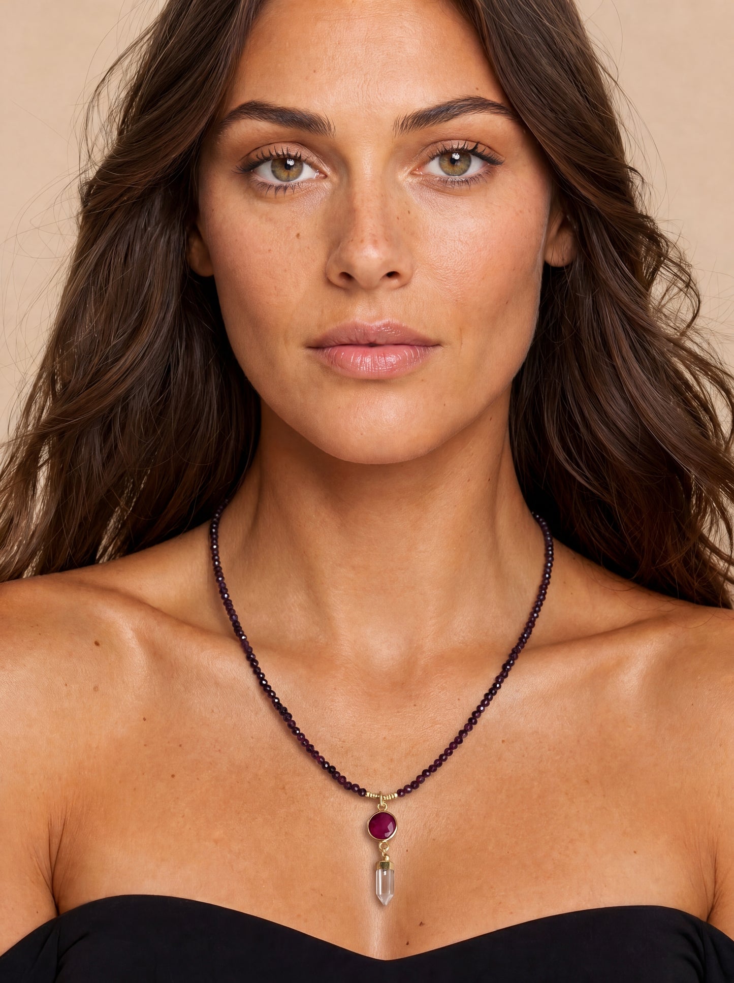Sacred Fire & Clarity Necklace